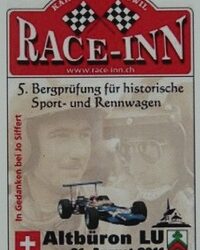 COURSE DE CÔTE HISTORIQUE À ALTBÜRON/LU EN MÉMOIRE DE JO SIFFERT